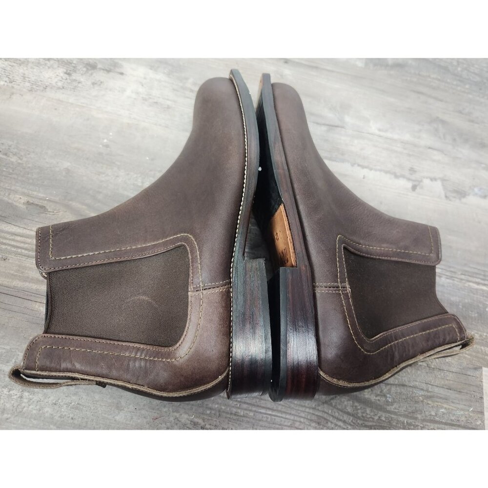 Adelante Made To Order Men's Sz. 9 EEE(Very Wide)  The Mendoza Boots In Mahogany - Picture 7 of 9